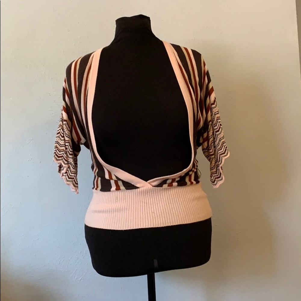 Arden B open back sweater